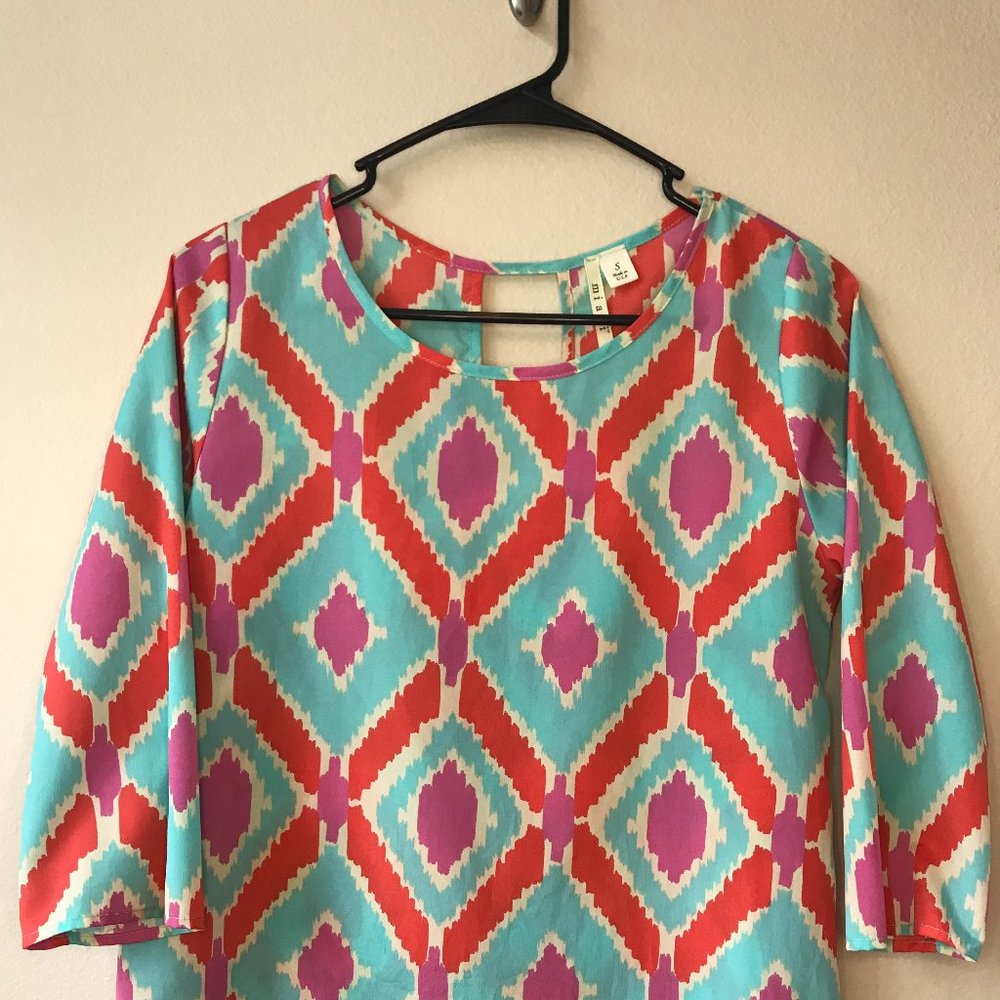 Miami Southwestern Colors Top